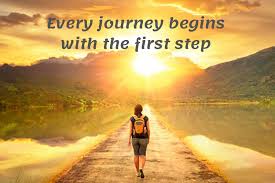 Every journey begins with the first step - Simple Soul Steps