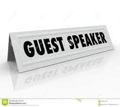 Guest Speaker Name Tent Card Presentation Panel Discussion Stock ...