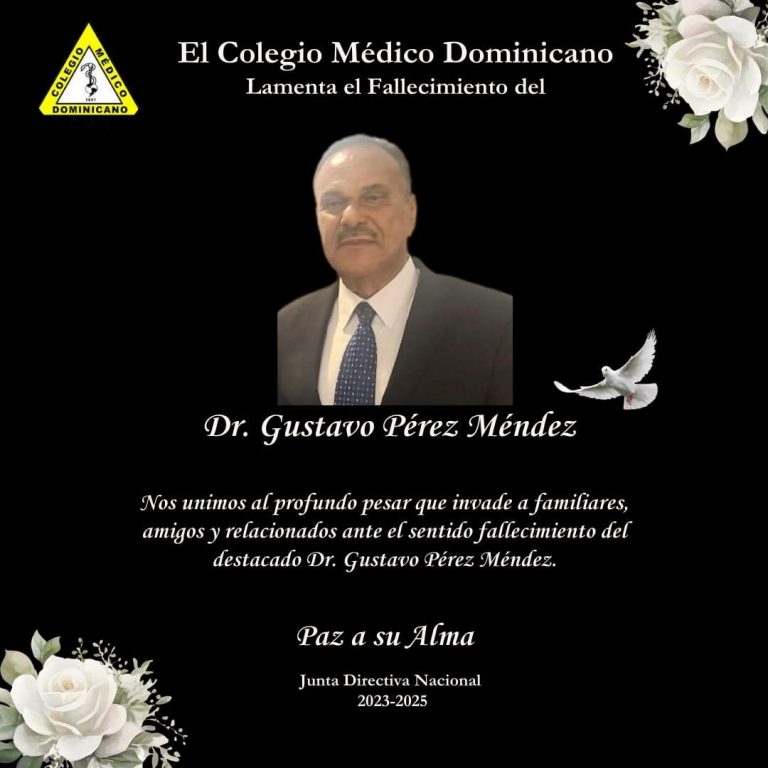 Líderes y Familiares Despiden al Dr. Gustavo Pérez Méndez con Honor