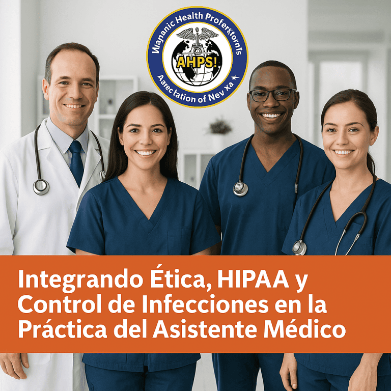 Videos:Osha, hipaa,control de infecciones, en Medical assistant.