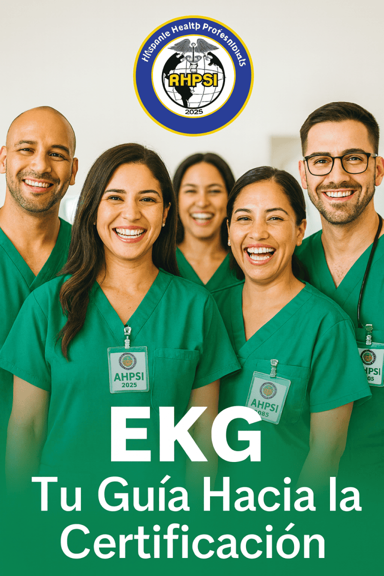 EKG para Certificarse: Conceptos Clave y Aplicación Clínica