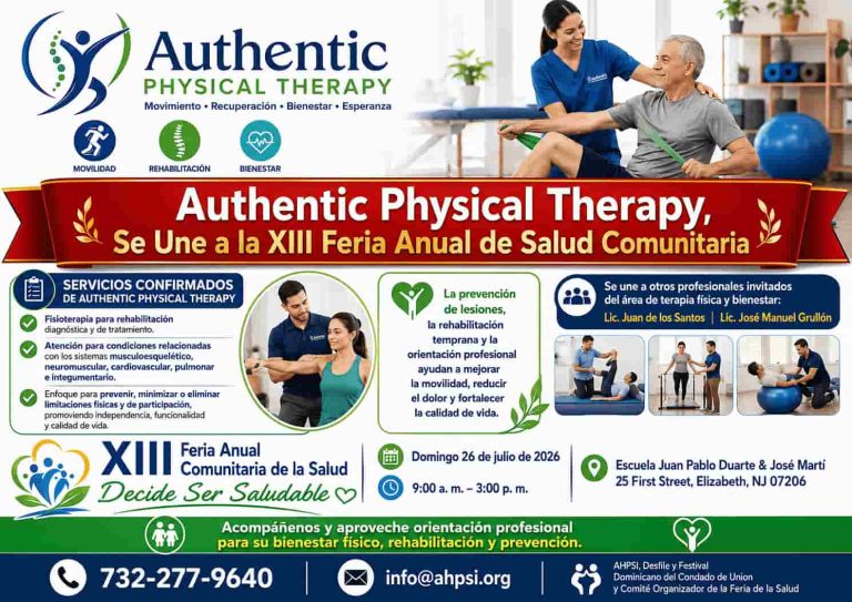 Authentic Physical Therapy Joins Our Health Fair: Movement, Rehabilitation, and Hope for the Community
