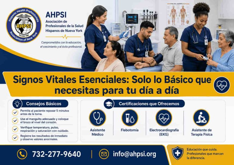 Signos Vitales: Lo Básico y Esencial que Todo Asistente Clínico Debe Dominar
