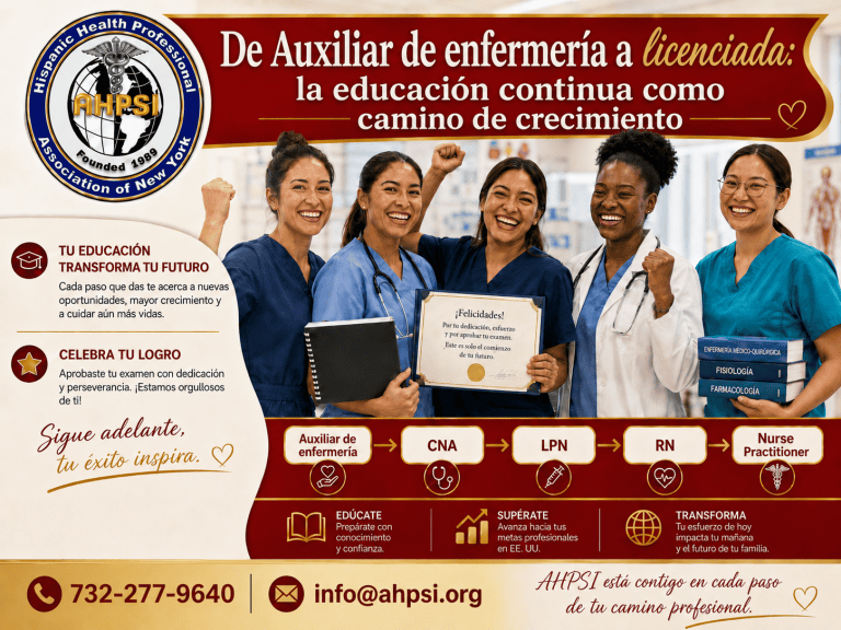 Prepararse no tiene límite: de auxiliar a enfermera licenciada,en Estados Unidos