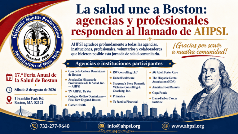 Boston Feria de salud, Agencias Participantes, 2026