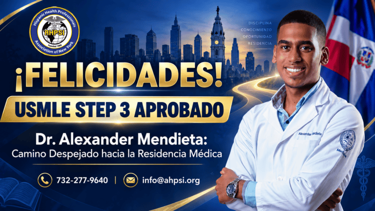 Dr. Alexander Mendieta: Camino Despejado hacia la Residencia Médica!!