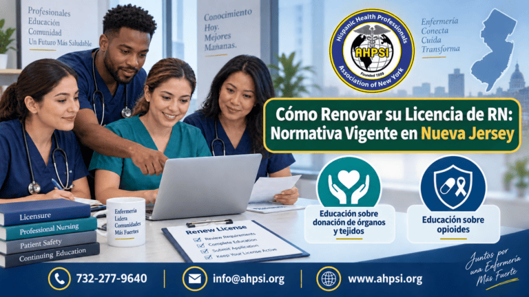 Todo lo que Debe Saber para Renovar su Licencia de RN en NJ