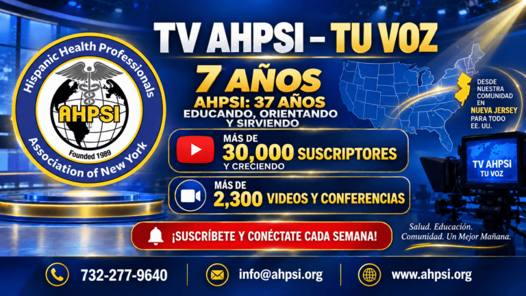 ¡TV AHPSI – Tu Voz te conecta, educa e inspira!