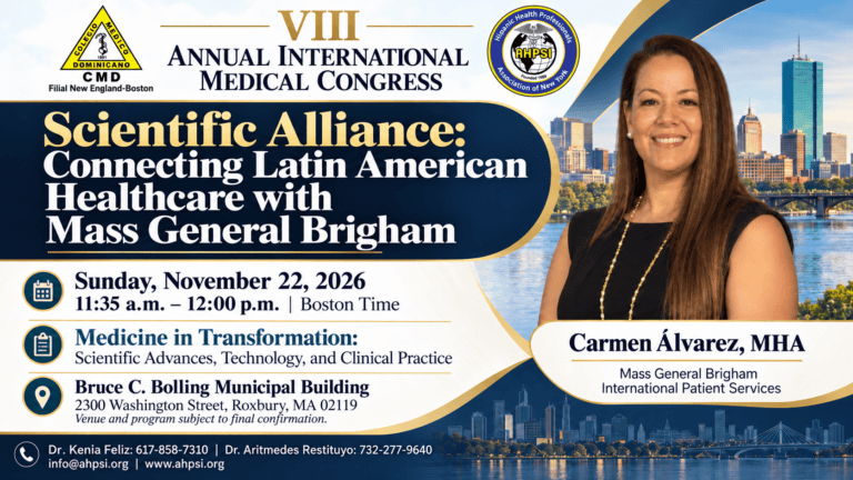 CMD-Boston:Carmen Álvarez: A Scientific Alliance Connecting Latin American Healthcare with Mass General Brigham