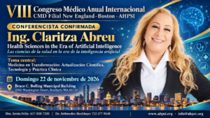 Eng. Claritza Abreu, speaker of the VIII International Medical Congress