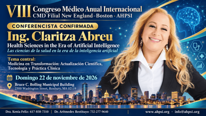 Ing. Claritza Abreu, conferencista del VIII Congreso Médico Internacional