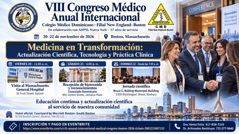 VIII Congreso Médico Anual Internacional del CMD-New England-Boston