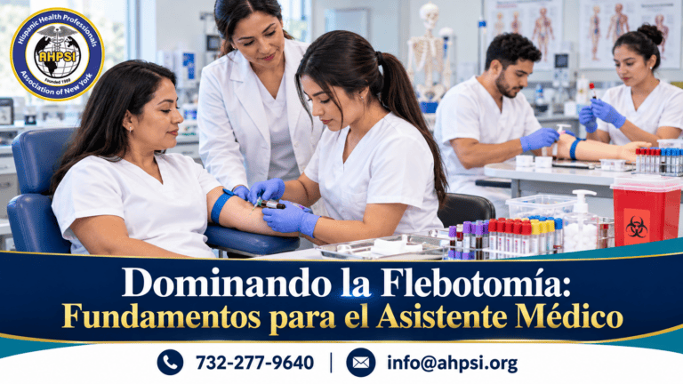 Principios Básicos de Flebotomía en la Práctica del Asistente Médico